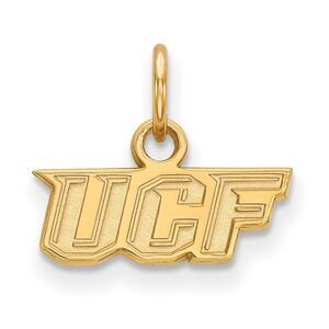 14k Gold Plated Silver Central Florida XS (Tiny) Charm or Pendant